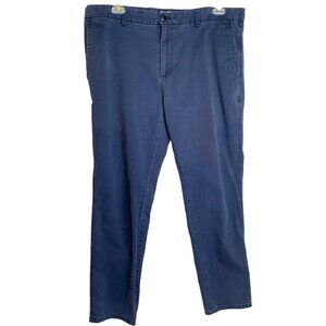 Joseph Abboud Men's Blue Slash Pocket Stretch Chinos Size 40X34 Grunge Hiking